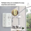 Multi Socket Wall Socket With 7 AC Outlets, ETL Certified