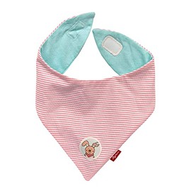 SIGIKID Forest Fox 42679 Bandana for Girls and Boys Baby Toy Recommended from 3 Months, Pink/Light Blue