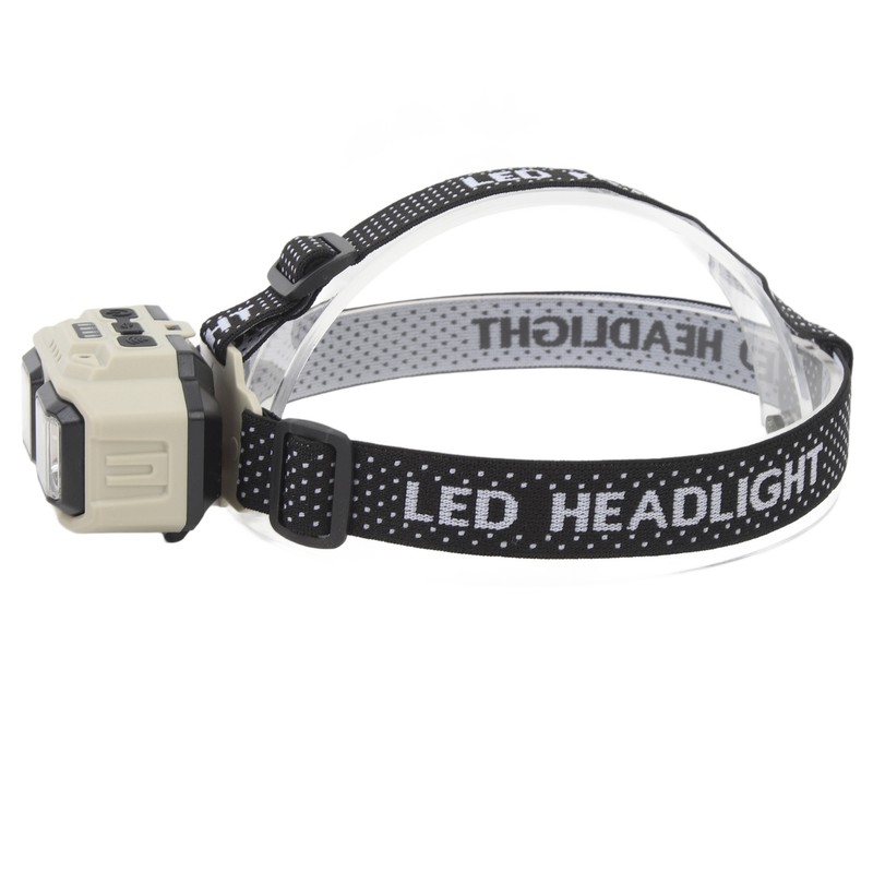 Rechargeable LED Headlamp Motion Sensor USB Charging Multifunction COB Headlamp