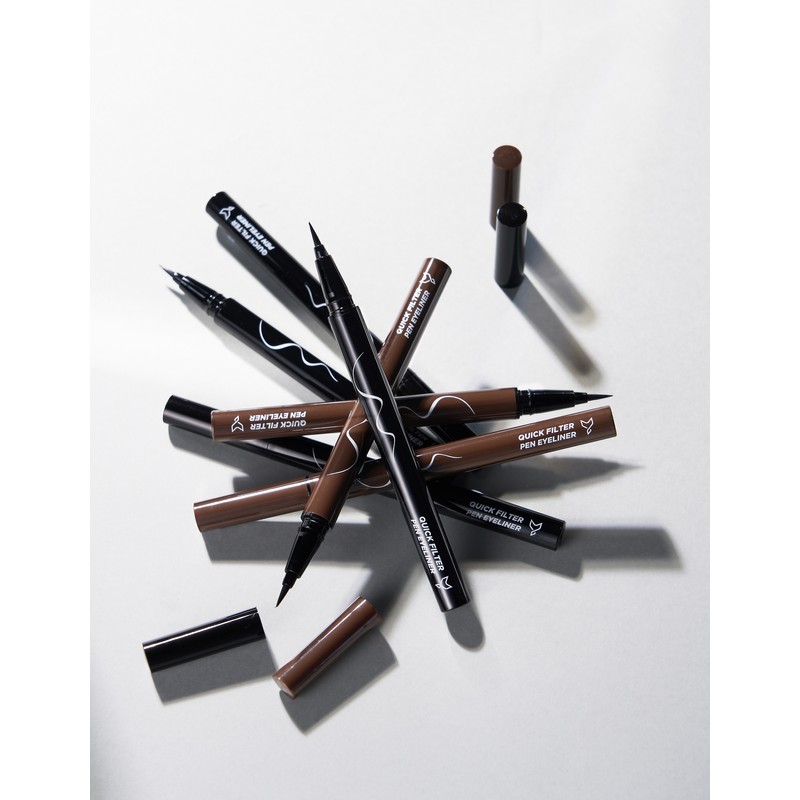 Fox Vanity Waterproof Quick Filter Pen Eyeliner 0.5g, P2 Black,