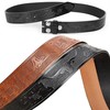 IZUS Classic Retro Belt Strap for Men Women without Buckle