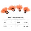 Vbestlife Fly Fishing Strike Indicators,4pcs Fly Fishing Float Yarn Strike