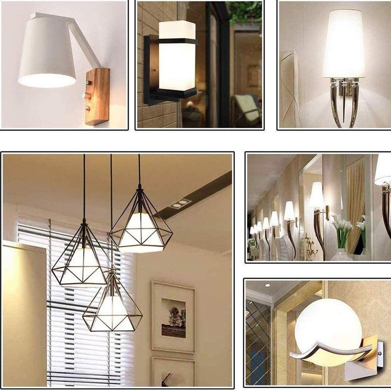 Lxcom Lighting G45 LED Bulb 5W Globe Vanity Light Bulb