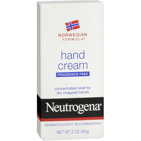 Neutrogena Norwegian Formula Hand Cream Fragrance-Free 2 oz (Pack of 12)