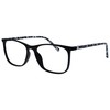 OPULIZE Arc 2 Pack Large Reading Glasses Black Purple Patterned