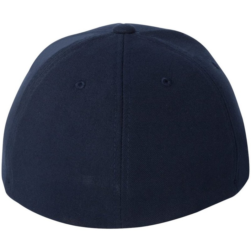 Flexfit 6580 Adult Pro-Formance Trim Poly Cap Dark Navy L/Xl