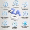 Upgraded，Power Adapter and 24.9ft/7.6m Type-C Power Charging Cable for Ring