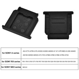 Hot Shoe Cover für Sony,Blitzschuh-Abdec,Blitzschuhabdeckung für Sony,Abdeckung für Zubehörschuh,Blitzschuh,Abdeckkappe Geeignet für Sony A9 A77II A7riii A7S A3500 A3000 A6000 A7 A7R NEX-6,etc,4 Stück
