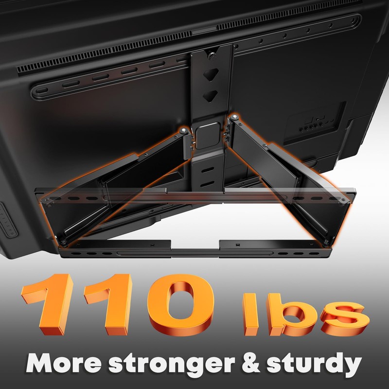 PUTORSEN Ultra-Slim TV Wall Mount for Most 43-90 Inch TVs,