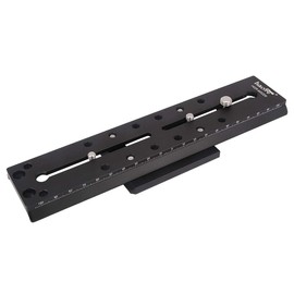 Haoge 220mm Camera Long Sliding Sachtler Quick Release Plate Tripod Fluid Head DV 12, DV 15, Caddy, Video 18/20, Panorama Plus, Horizon Plus, Video 25 Plus, Video 18 Dutch