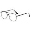 Calabria 1106 Pilot Reading Glasses +1.00 Gun metal (3pack) Mens