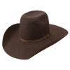RESISTOL Hooey Day Money 4X Wool Chocolate Cowboy Hat (7-5/8)