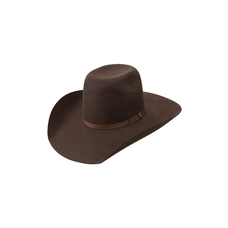 RESISTOL Hooey Day Money 4X Wool Chocolate Cowboy Hat (7-5/8)
