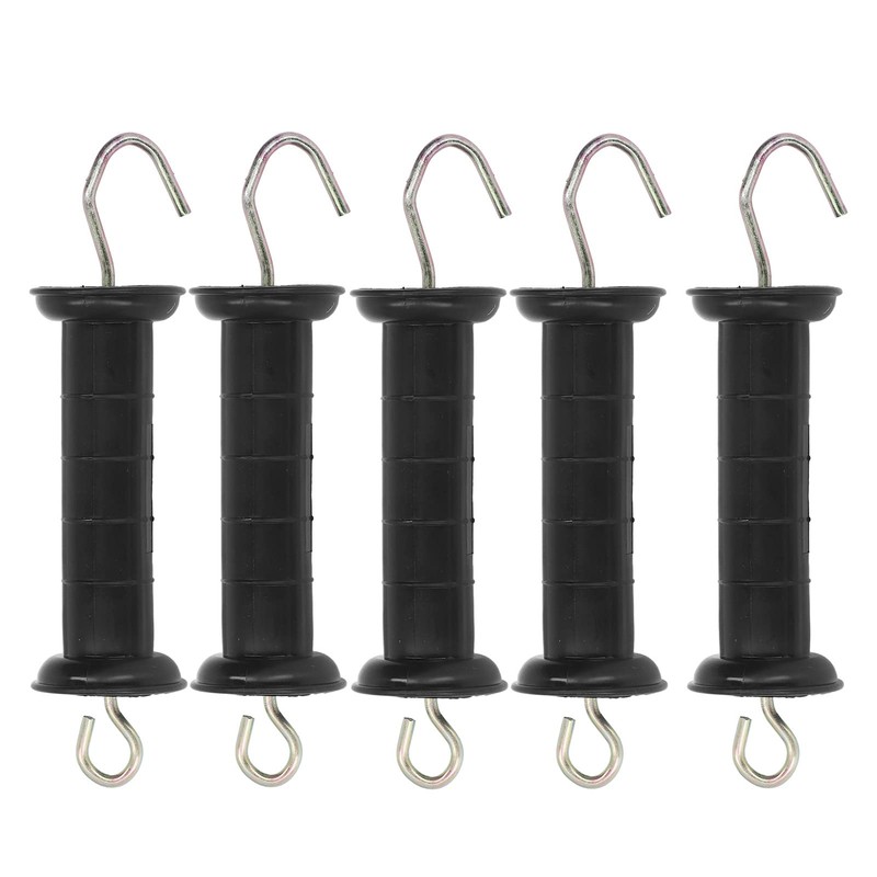 DAUERHAFT Electric Fence Handles, Fence Gate Grip Handles 5 Pack