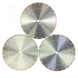 (3 Pack) ALSKAR DIAMOND14 inch Dry or Wet Cutting General Purpose Power Saw Segmented Diamond Blades for Concrete Stone Brick Masonry (14" - 3 pcs)