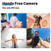 SHPTDJTIC 128G 4K Body Camera, Thumb Size Cam,Wearable Camera with