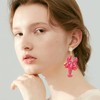 CYV Boho Lobster Crawfish Animal Statement Dangle Stud Earrings for