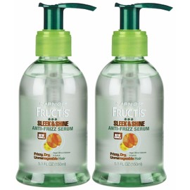 Garnier 2 PACK GARNIER FRUCTIS SLEEK&SHINE ANTIFRIZZ SERUM,FRIZZY,D