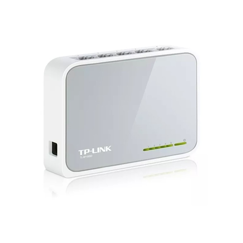TP-Link Switch Tplink De Escritorio 5 Puertos 10/100 Mbps Tl-sf1005d