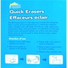 Scrub Buddies Quick Erasers - 2 Pack - White Vinyl