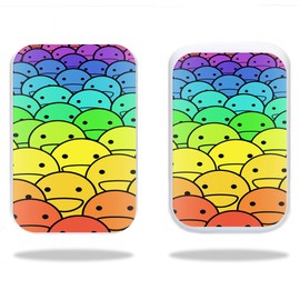 MightySkins Skin Compatible with HP Sprocket wrap Cover Sticker Skins Happy Faces