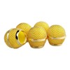 4 x Microphone Head Replacement, Steel Mesh Microphone Heads, Grid