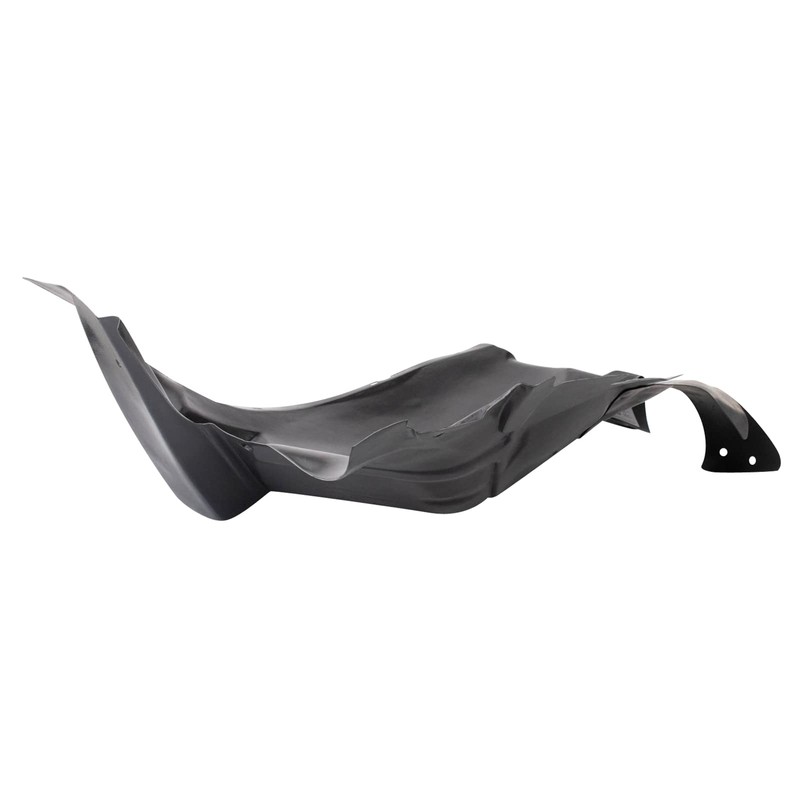 TRQ Front Right Forward Inner Fender Liner Black Passenger Side