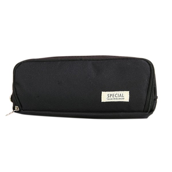HEVIBK Pencil Case with 3 Compartments Large Capacity Pencil Case