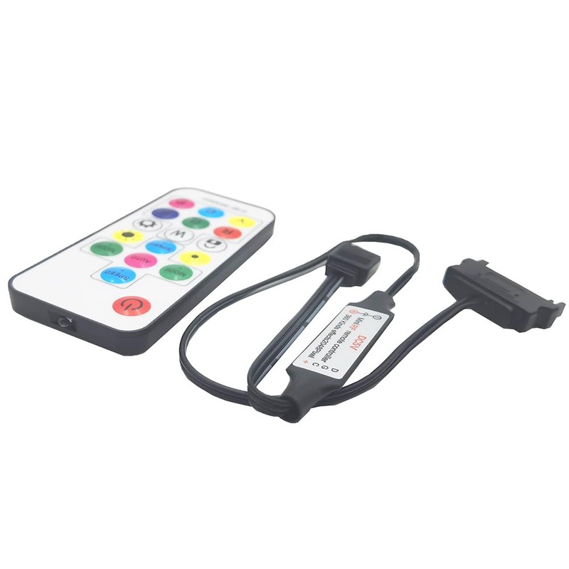 Mini 3-Pin 5V ARGB Controller for Digitally Addressable RGB LEDs