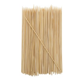 Royal 10 Inch Bamboo Skewers, Round, for Grilling Meat, Satays, and Skewered Vegetables, Package of 100