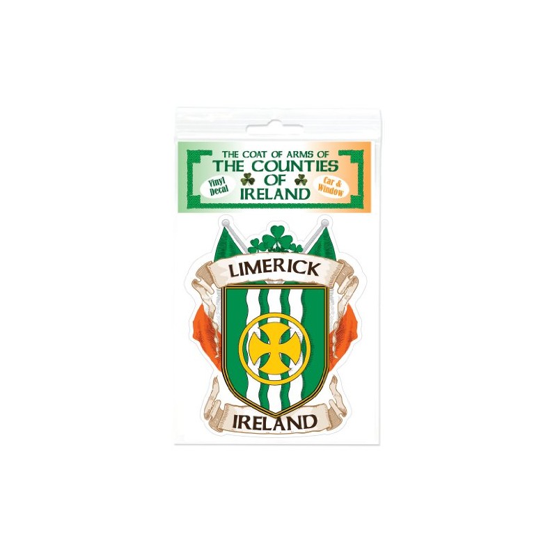 Limerick County Ireland Irish Car Bumper Sticker/Decal
