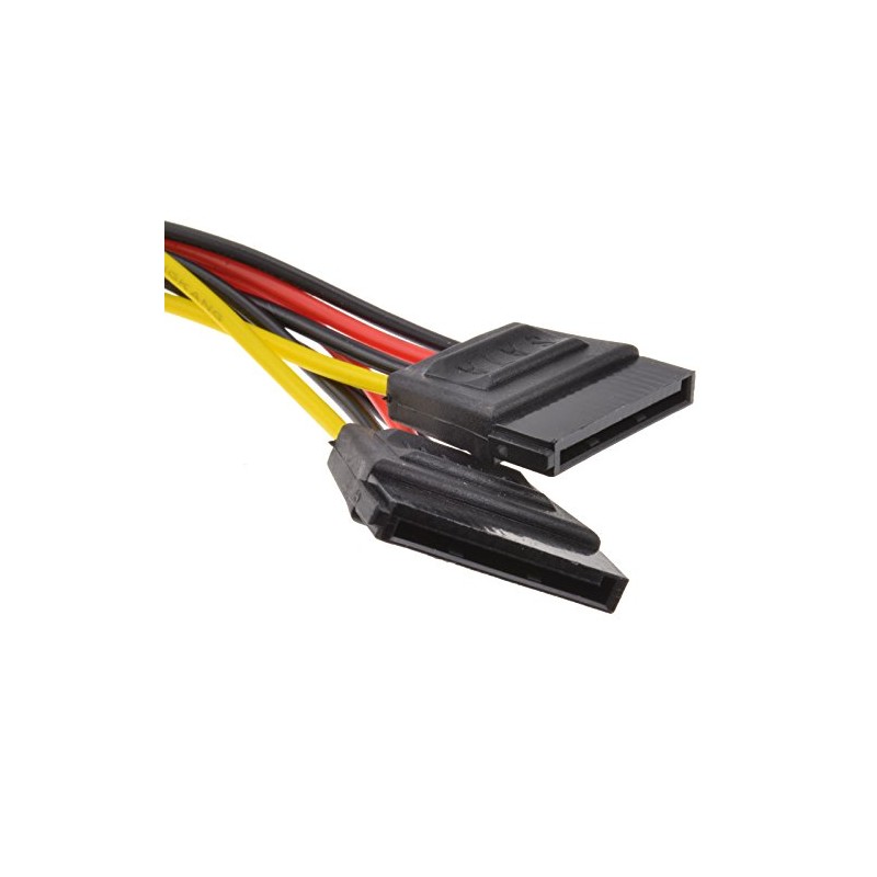kenable SATA Power Splitter Cable 4 pin LP4 Molex to
