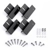 Callsun Solar Panel Mounting Z Brackets, Lightweight Aluminum Corrosion-Free Mounting