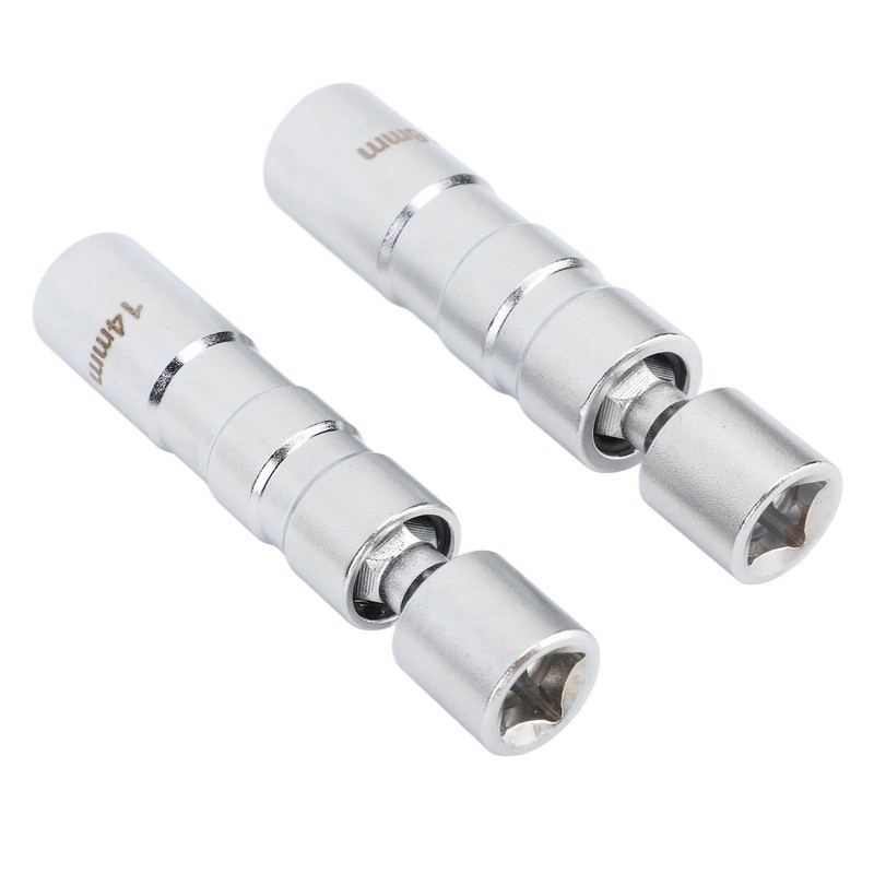 2pcs Spark Plug Socket Magnetic 14mm 16mm Thin Wall Spark