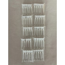 Unbranded 50 Pcs Perfume Sample Vials 1ml Essential Oil Bottles Empty Perfume Tube