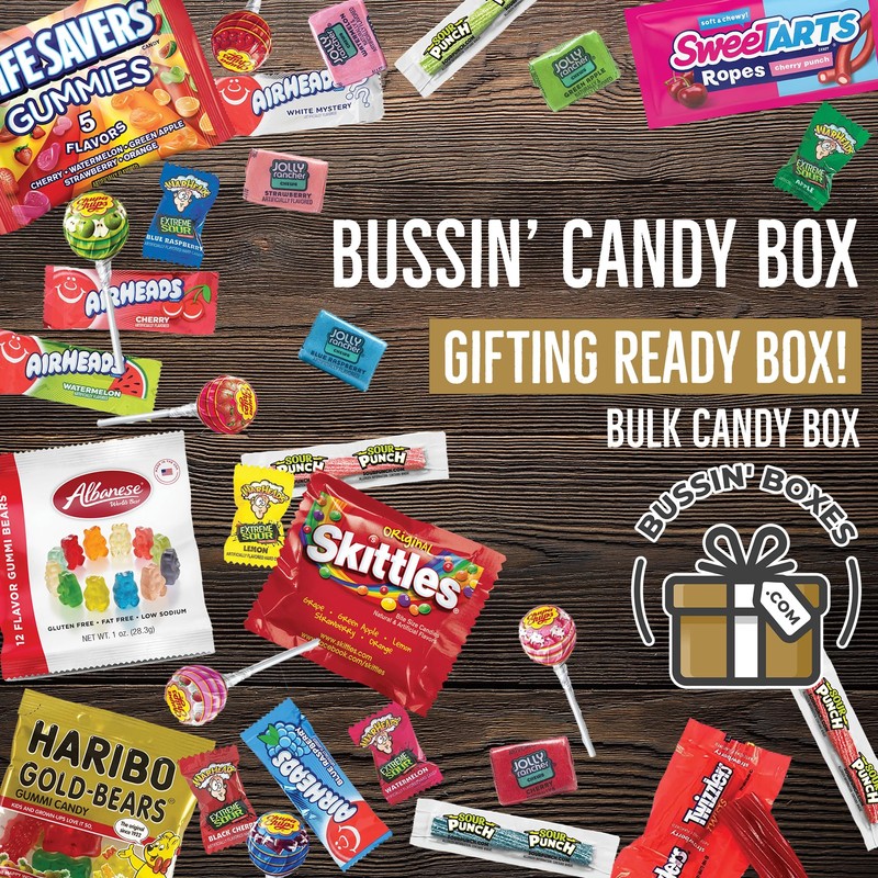 Assorted Candy Variety Pack - Individually Wrapped Party Candy Assortment