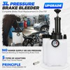BELEY 3L Manual Brake Bleeder Kit with 5 Master Cylinder