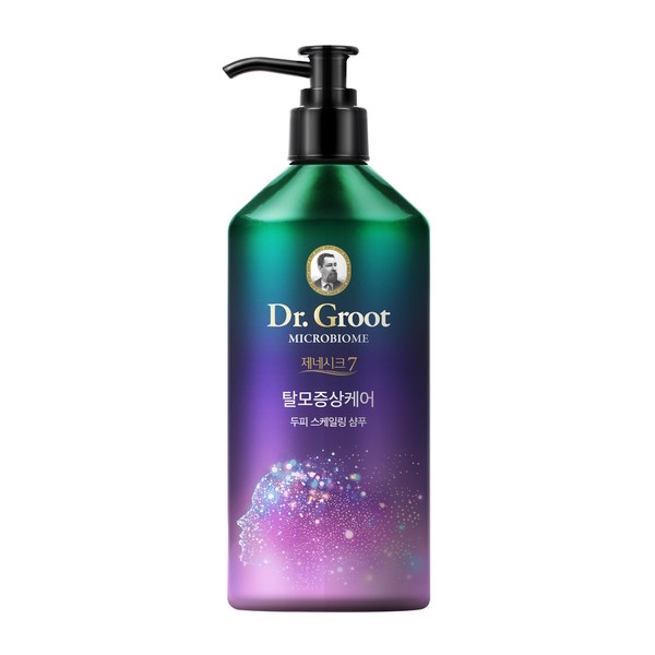 Dr. Groot Genethick7 Hair Care Scaling Shampoo (9.5fl oz) - pH-Balancing Shampoo by LG Household. All Men and Women Hair Types.