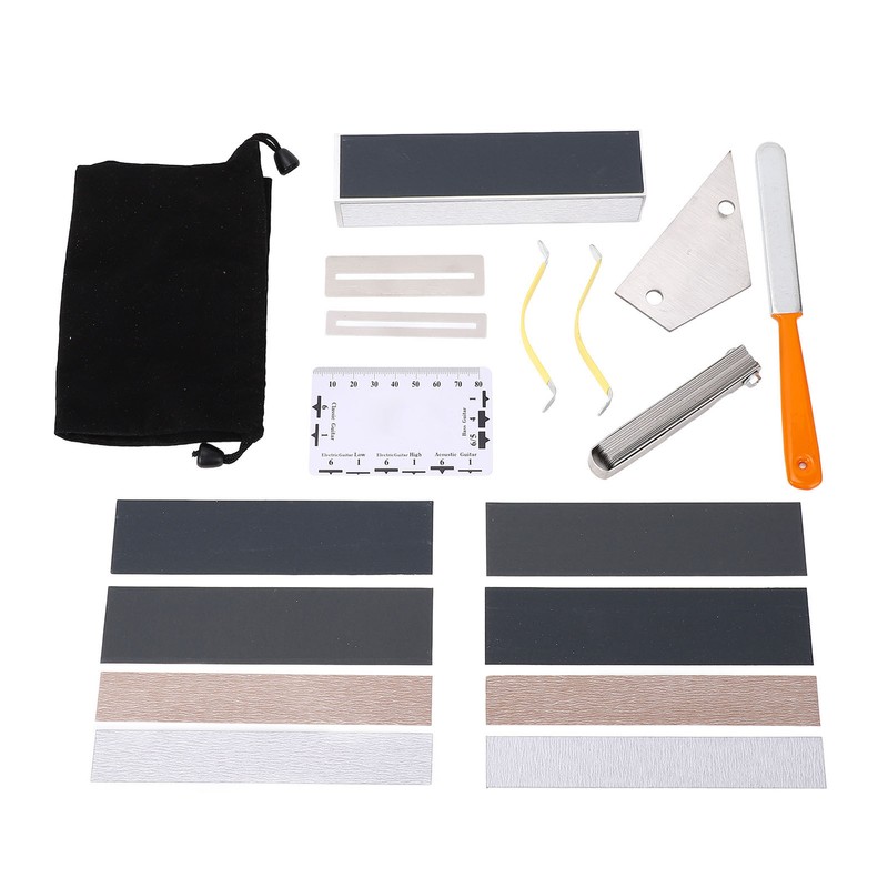 18PCS Set Guitar Luthier Tool Set Multifunctional Guitar Maintenance Kit