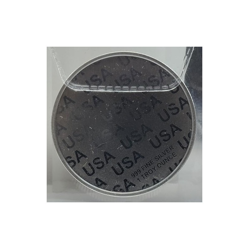 1 oz 2025 silver colorized Trump Round Victory 47 president