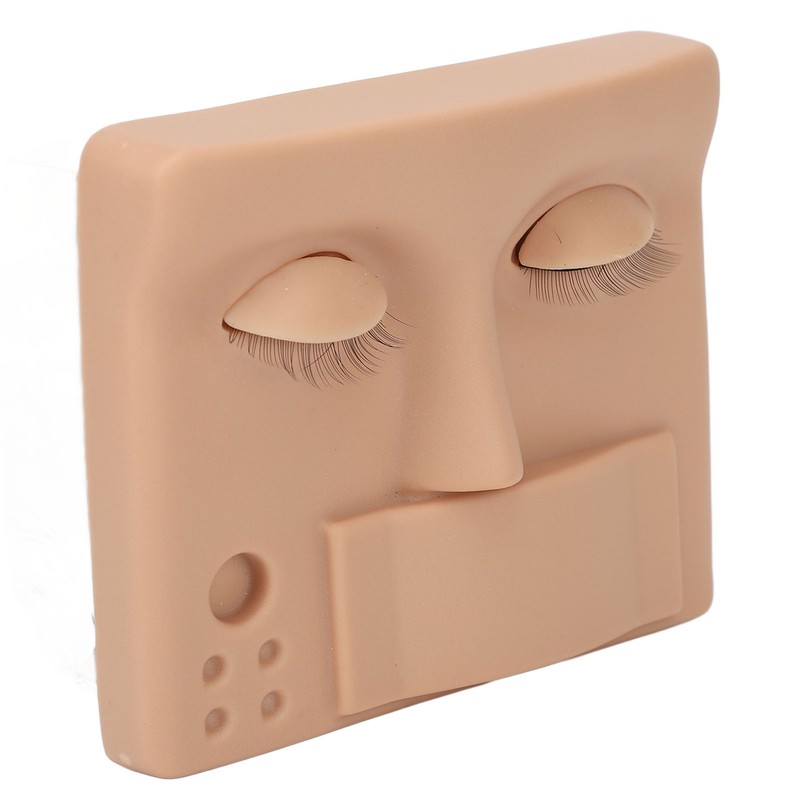 Eyelash Mannequin Head Replaced Eyelids Realistic Reusable 3D Lash Extension