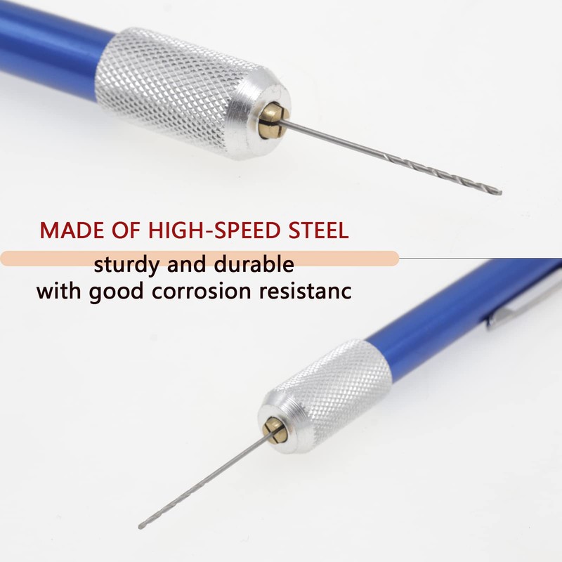 Joyangy 21pcs Metric Micro Drill Bit Set with Mini Pin