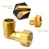 Set of 2 Angle 90° 3/4 Inch IG/AG Screw Connection