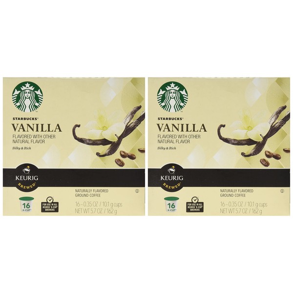 Starbucks0174; Vanilla Flavored K-Cup0174; Packs, 32-count