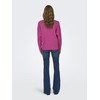 ONLY Women's Onlrica Life L/S V-Neck Jumper KNT Noos, Raspberry