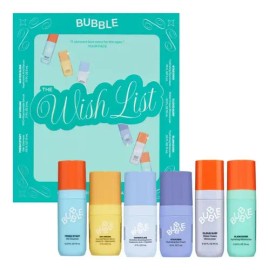 Bubble The Wish List  Kit Holiday 6 Minis Esenciales Limpiador, Sérum, Hidratante, Mascarilla y Lip Balm  Rutina Completa para Piel Suave, Fresca e...