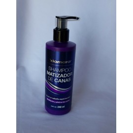 XIOMARA Abrillanta Y Platina Las Canas Shampoo  Matizador de Canas 240ml