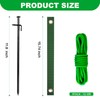 Guyuewey Heavy Duty Tree Stake Kits, Tree Stakes for Young