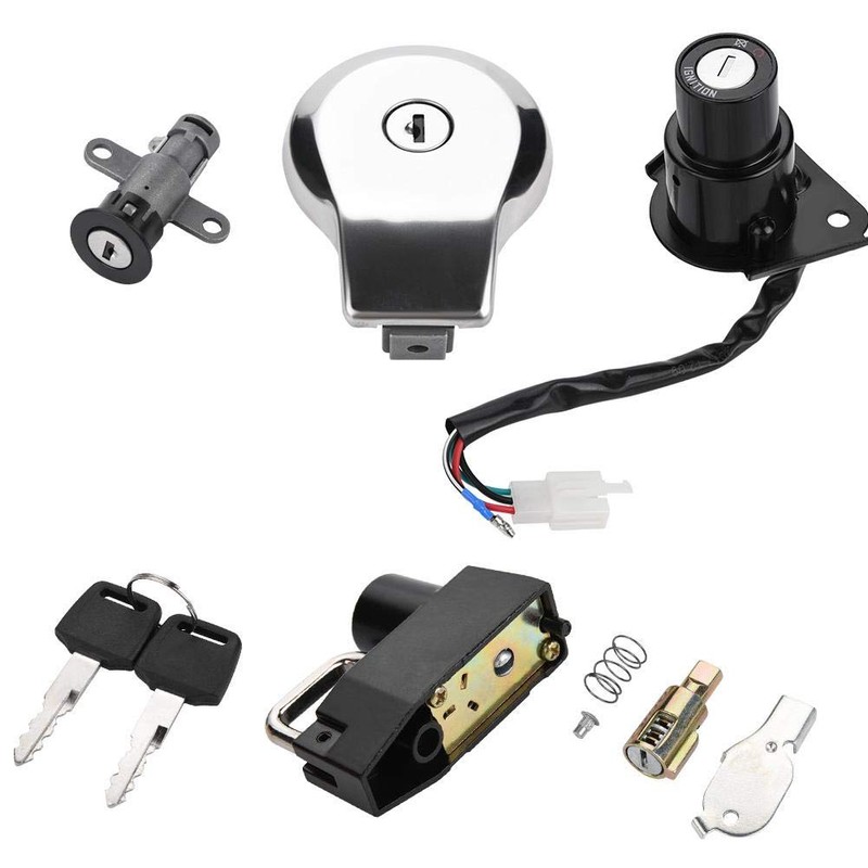 Ignition Lock, Metal Material Motorcycle Ignition Switch Fuel Tank Cap