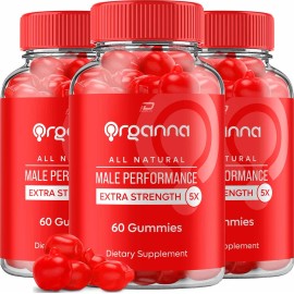 Organna (3 Pack) Organna Gummies for Men – Organa Male Gummy All-Natural Reviews